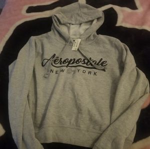 Grey Aeropostale hoodie NWT